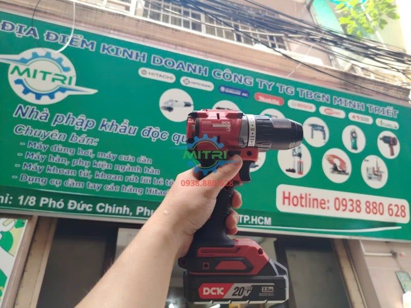 Máy khoan động lực dùng pin 20V DCK KDJZ2060i Type ADM Thực Tế: Bộ Máy 20V 60N·m, Chính hãng có sẵn tại Minh Triết - hình ảnh sản phẩm thực tế 1