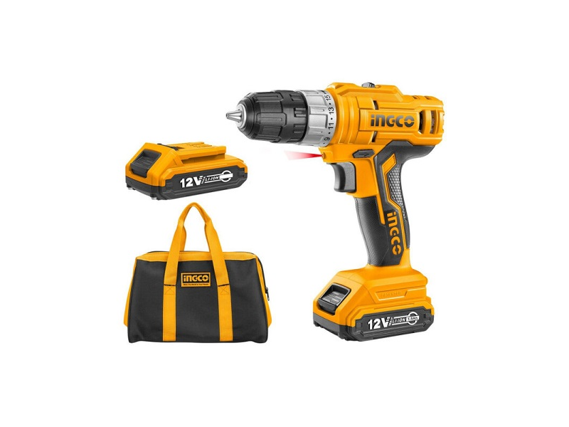 Máy Khoan Dùng Pin 12V INGCO CDLI1222 - hình ảnh sản phẩm thực tế 1