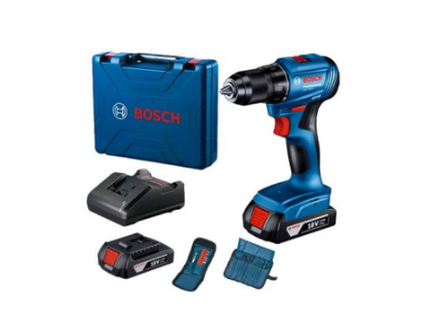 Máy Khoan Pin Bosch GSR 185-LI Bộ 2 Pin 2.0Ah 1 Sạc