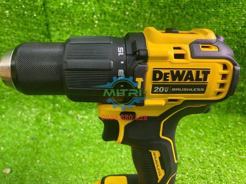 Máy Khoan Cầm Tay 18V DEWALT DCD709N Brushless Chính Hãng Có Sẵn Tại Minh Triết (Chưa kèm Pin & Sạc) - hình ảnh sản phẩm thực tế 4