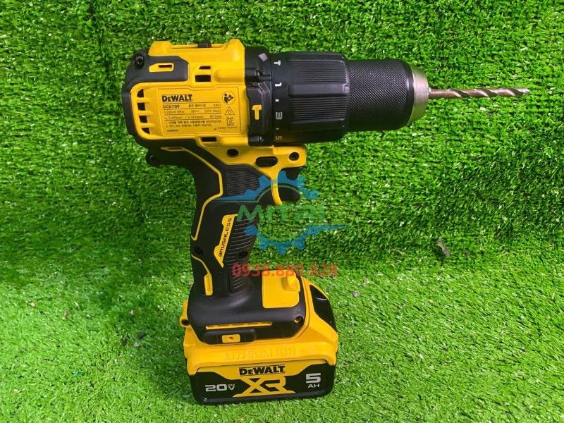 Máy Khoan Cầm Tay 18V DEWALT DCD709N Brushless Chính Hãng Có Sẵn Tại Minh Triết (Chưa kèm Pin & Sạc) - hình ảnh sản phẩm thực tế 3