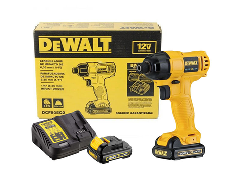 Máy khoan vặn vít dùng pin DeWALT 10.8V DCF805C2-B1