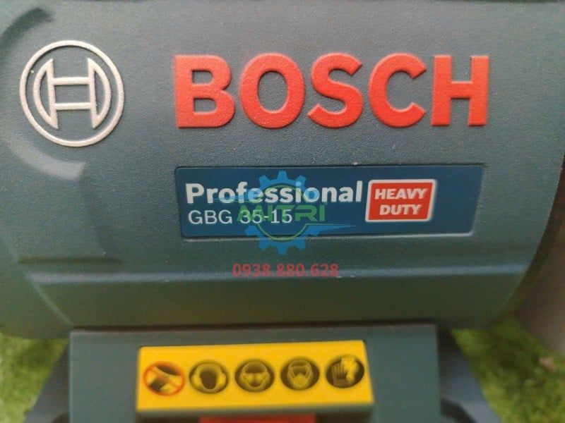 Máy Mài Bàn 350W Bosch GBG 35-15 Chính Hãng Có Sẵn Tại Minh Triết - hình ảnh sản phẩm thực tế 3