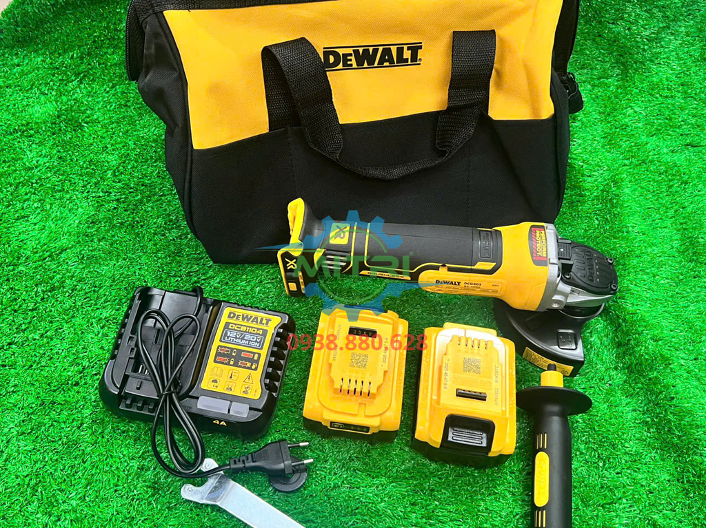 Máy Mài Dùng Pin 18V DeWALT DCG405P2 - hình ảnh sản phẩm thực tế 3