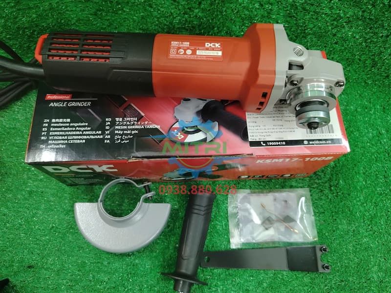 Máy mài góc 1100W 100mm KSM17-100B (công tắc cạnh) – DCK - hình ảnh sản phẩm thực tế 5