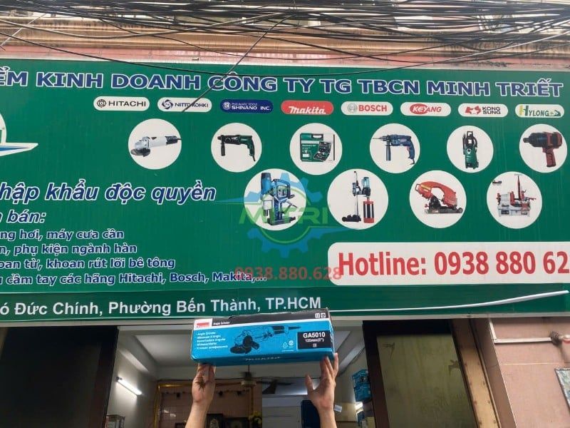 Máy Mài Góc 125mm Makita GA5010 Chính Hãng Tại Minh Triết - hình ảnh sản phẩm thực tế 21