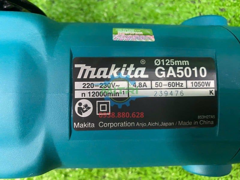 Máy Mài Góc 125mm Makita GA5010 Chính Hãng Tại Minh Triết - hình ảnh sản phẩm thực tế 4