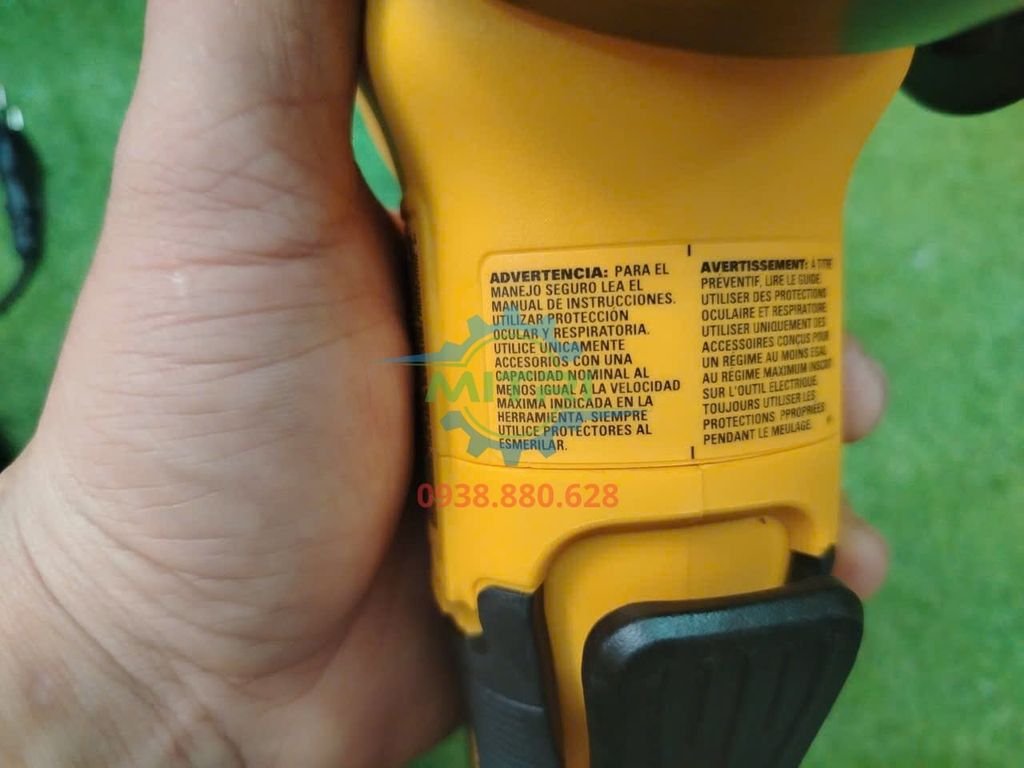 Máy Mài Dùng Pin 20V DeWALT DCG413B Chính Hãng Có Sẵn Tại Minh Triết - hình ảnh sản phẩm thực tế 16