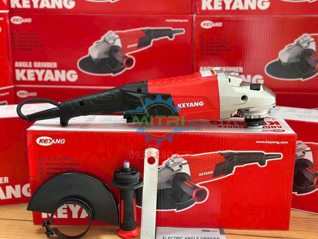 Máy Mài Góc Keyang 180mm DG180-22 Chính Hãng Có Sẵn Tại Minh Triết Đang Giao Cho Công Ty Cơ Khí Dầu Khí - hình ảnh sản phẩm thực tế 2