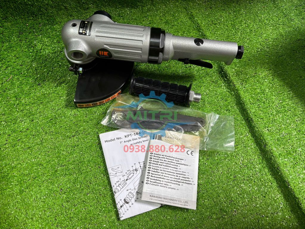 Máy Mài Góc 7" Kawasaki KPT-184 Chính Hãng Có Sẵn Tại Minh Triết - hình ảnh sản phẩm thực tế 1