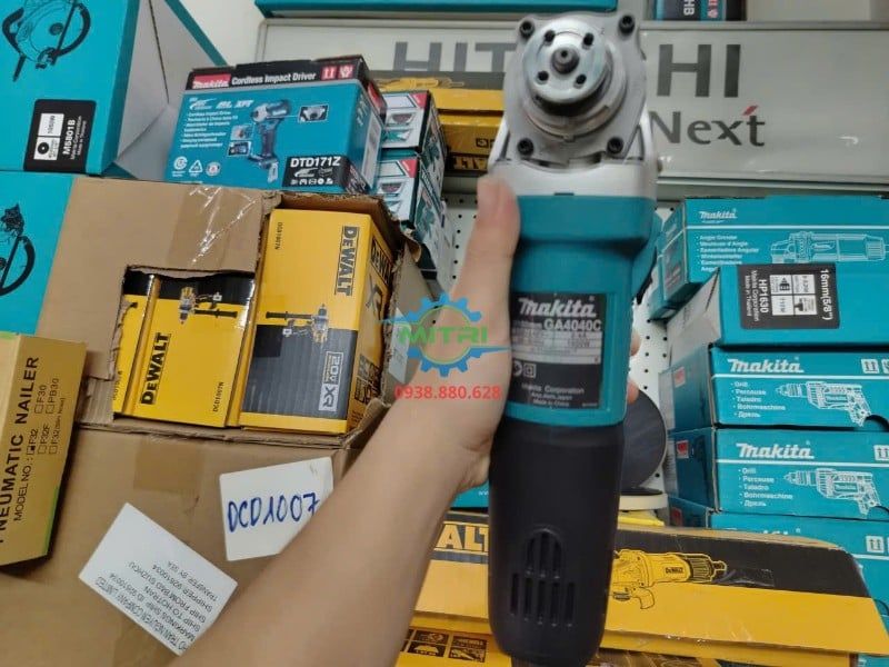 Máy Mài Góc Makita GA4040C 1.400W, Đá 100mm Chính Hãng Có Sẵn Tại Minh Triết - hình ảnh sản phẩm thực tế 2