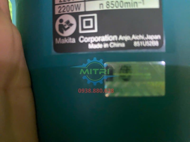 Máy Mài Góc 2200W Makita GA7060 180mm Chính Hãng Có Sẵn Tại Minh Triết - hình ảnh sản phẩm thực tế 7