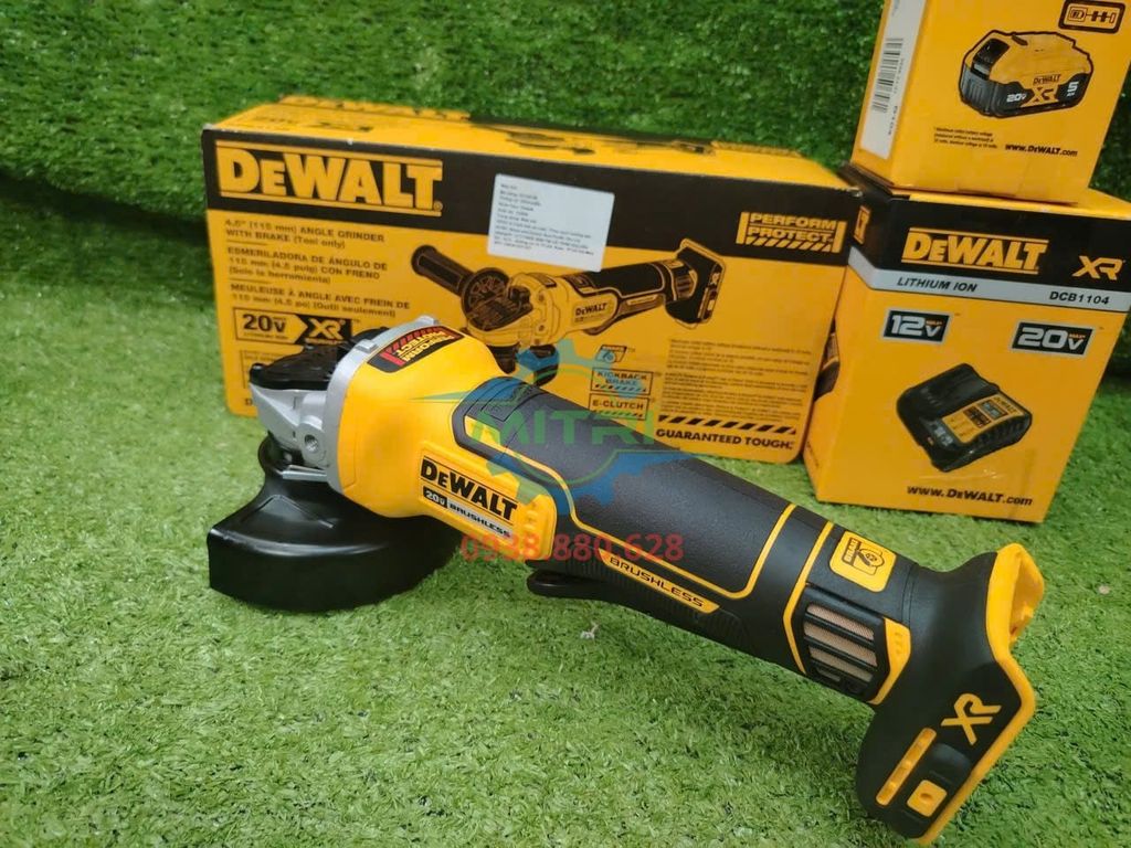 Máy Mài Dùng Pin 20V DeWALT DCG413B Chính Hãng Có Sẵn Tại Minh Triết - hình ảnh sản phẩm thực tế 7