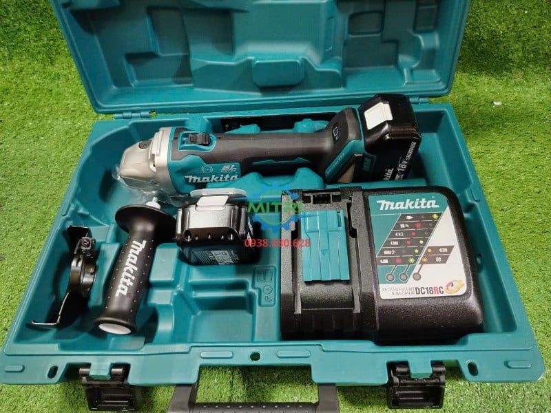 Máy Mài Góc Pin Makita DGA406RTE 18V, Đá 100mm Chính Hãng Có Sẵn Tại Minh Triết - hình ảnh sản phẩm thực tế 36