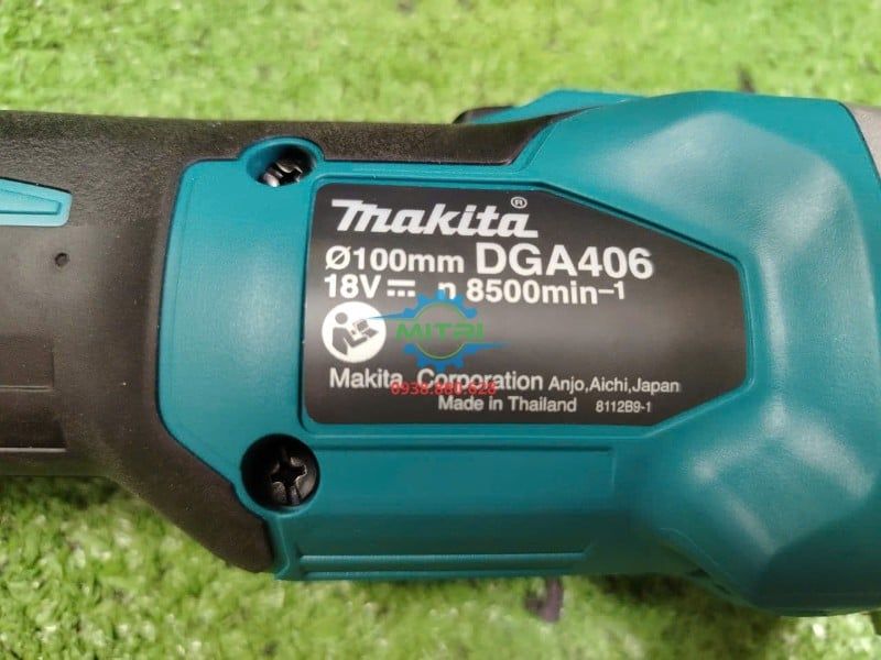 Máy Mài Góc Pin Makita DGA406RTE 18V, Đá 100mm Chính Hãng Có Sẵn Tại Minh Triết - hình ảnh sản phẩm thực tế 15