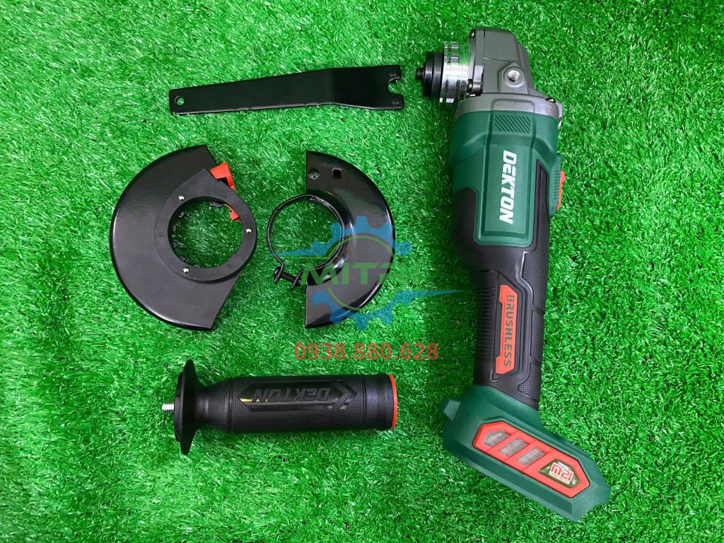 Máy mài góc dùng pin 21V Dekton M21-AG100PLUS (Chưa Pin & Sạc) - hình ảnh sản phẩm thực tế 5