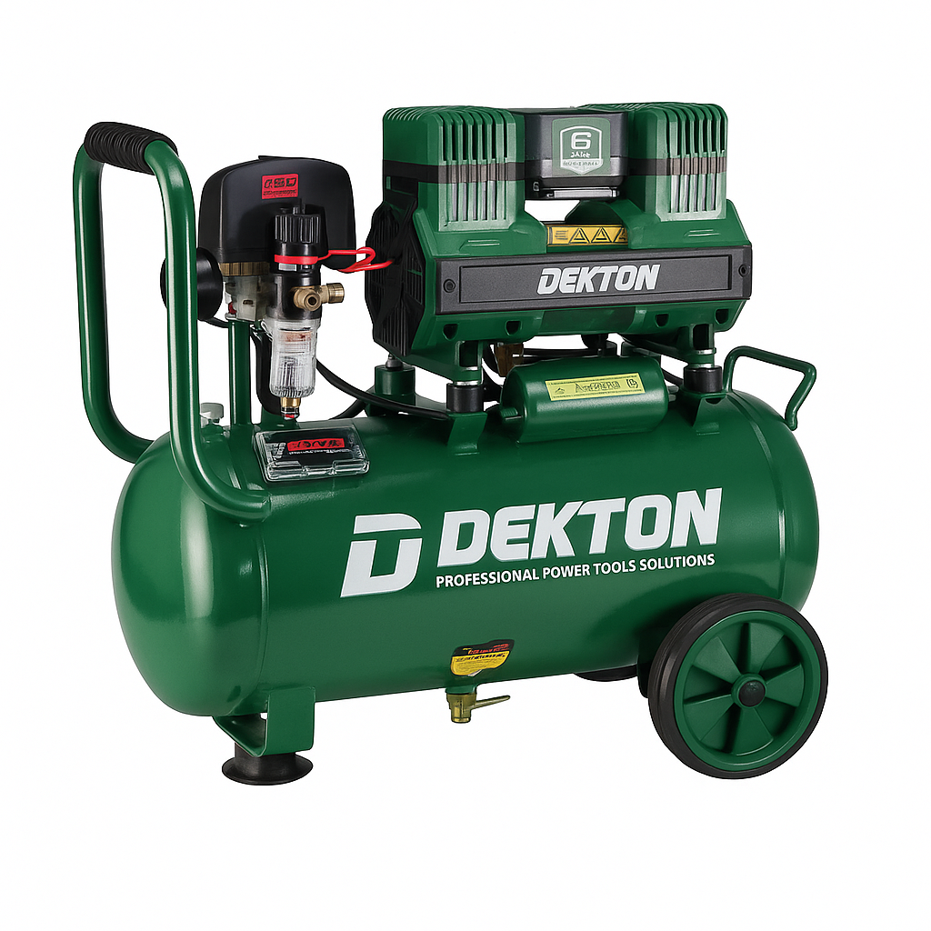 Máy Nén Khí Không Dầu 1.5HP 25L Dekton DK-AC2925PRO - hình ảnh sản phẩm thực tế 1