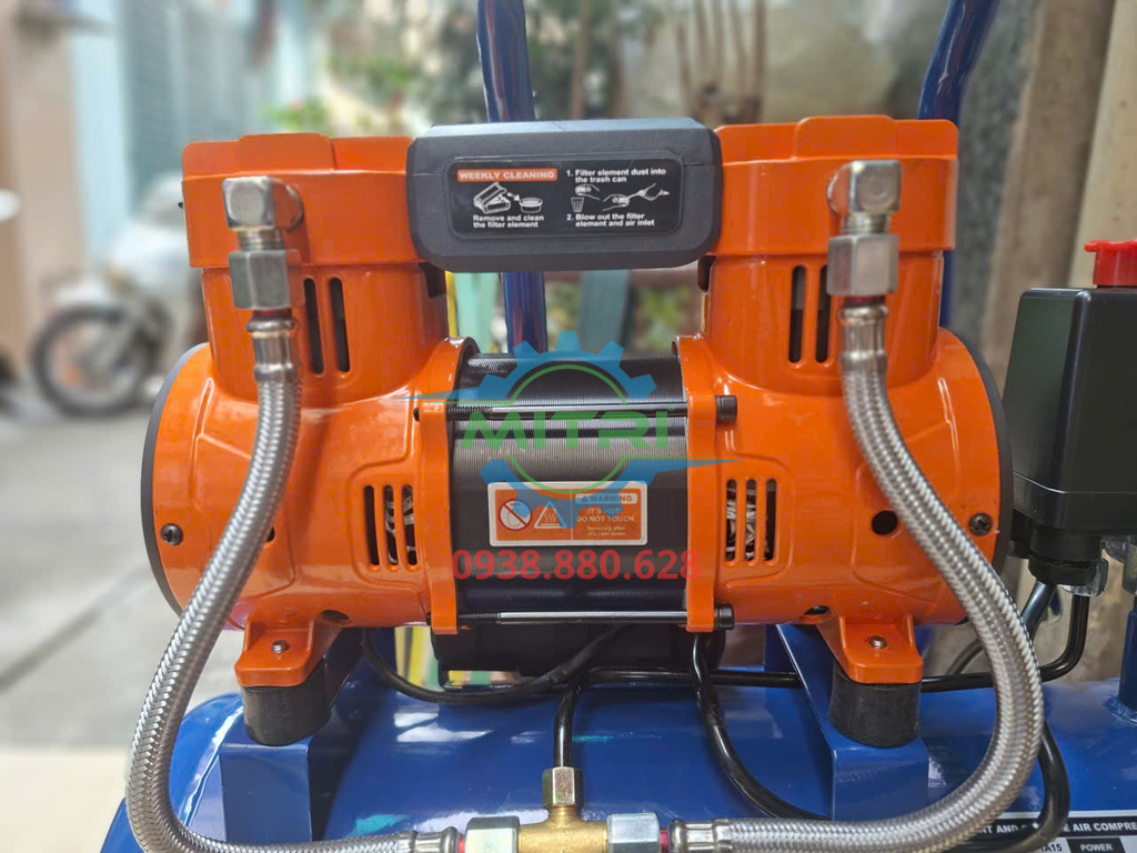 Máy Nén Khí (không dầu) 1100W-15L Wadfow WAP1A15 - hình ảnh sản phẩm thực tế 6