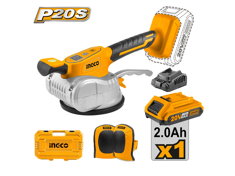 Máy Ốp Lát Gạch Dùng Pin 20V INGCO CTVLI20101 - hình ảnh sản phẩm thực tế 1