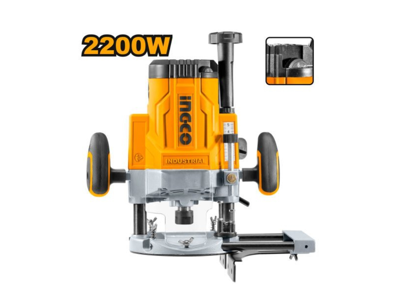 Máy phay gỗ Ingco RT22008 - hình ảnh sản phẩm thực tế 1