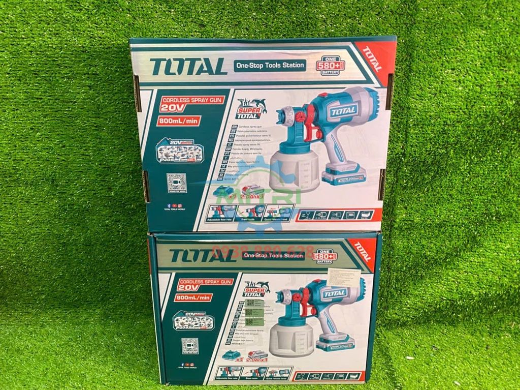 Máy Phun Sơn Dùng Pin 20V Total TSGLI20042 Chính Hãng Có Sẵn Tại Minh Triết - hình ảnh sản phẩm thực tế 25