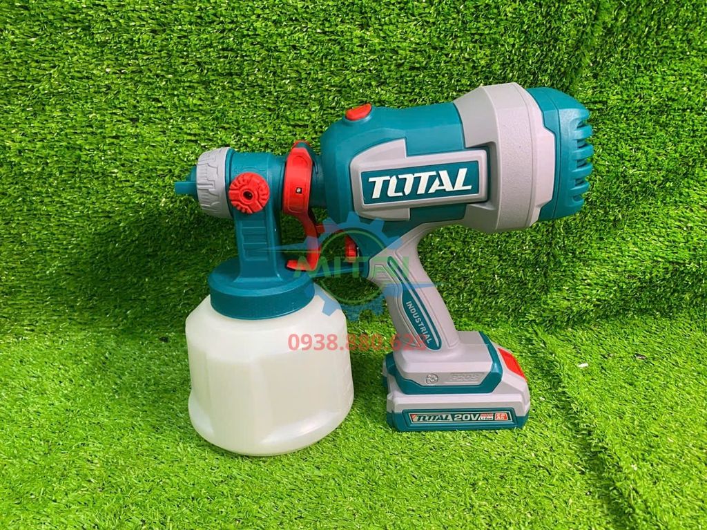 Máy Phun Sơn Dùng Pin 20V Total TSGLI20042 Chính Hãng Có Sẵn Tại Minh Triết - hình ảnh sản phẩm thực tế 18