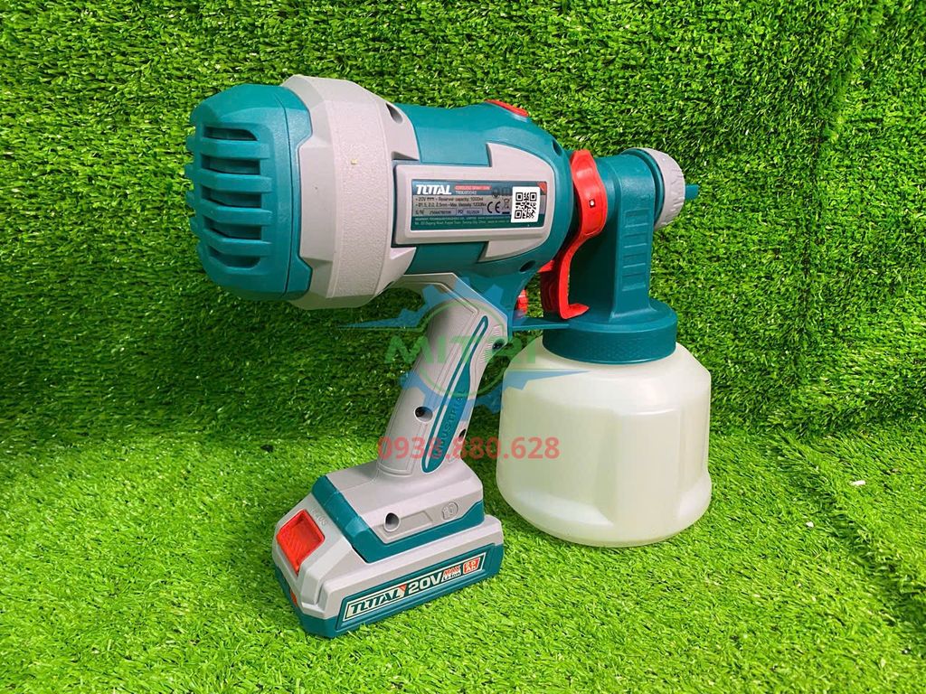 Máy Phun Sơn Dùng Pin 20V Total TSGLI20042 Chính Hãng Có Sẵn Tại Minh Triết - hình ảnh sản phẩm thực tế 19