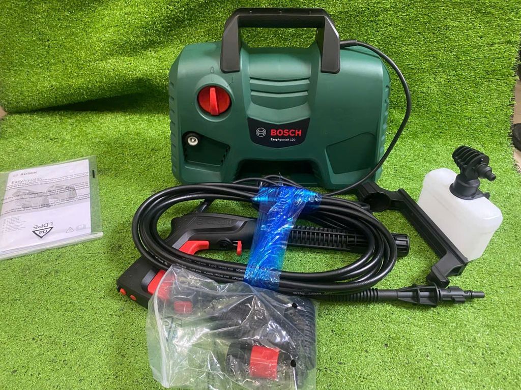 Máy Phun Xịt Rửa Áp Lực Cao Bosch Easy AQT 120 Chính Hãng – 1500W, 120 Bar, Có Sẵn Tại Minh Triết - hình ảnh sản phẩm thực tế 1