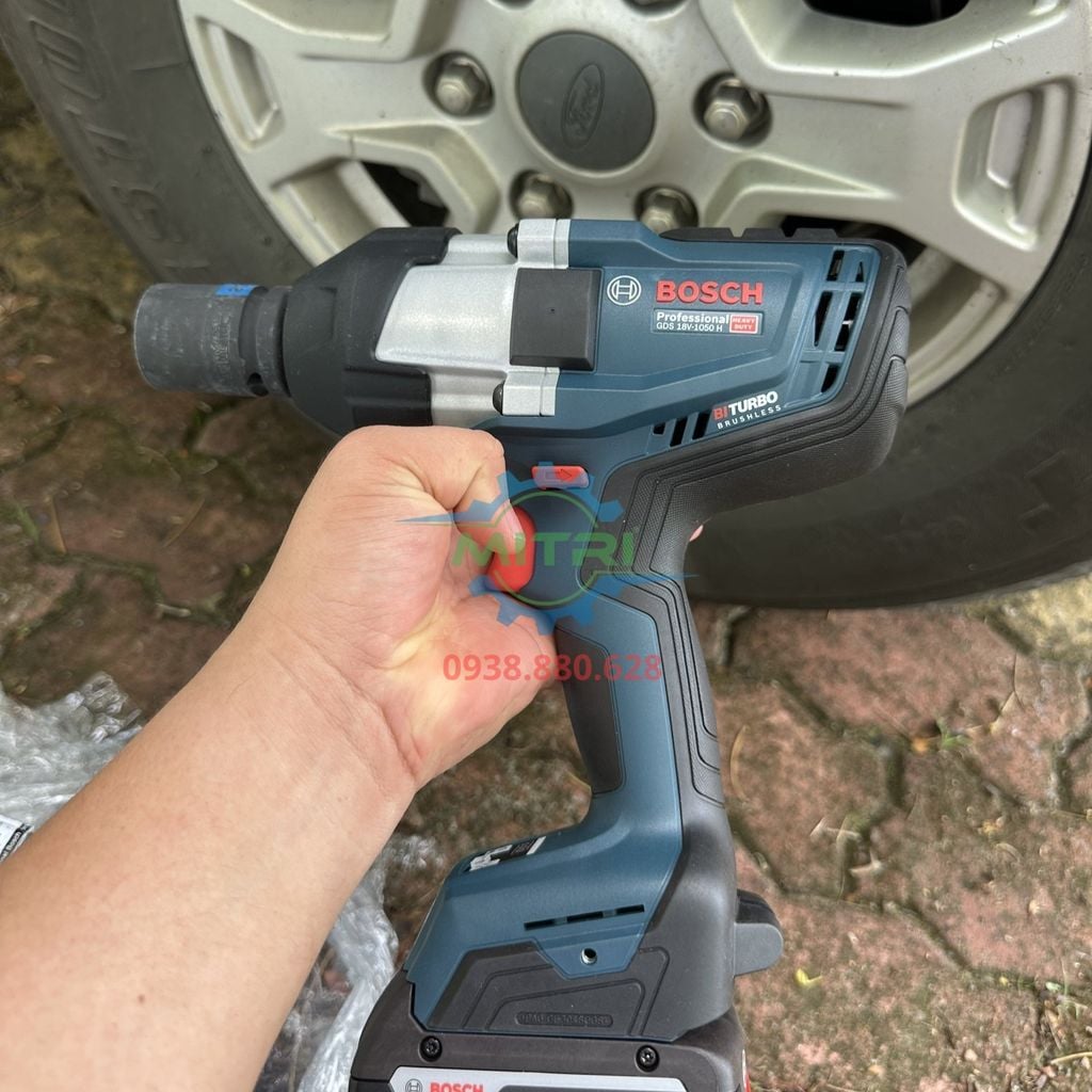 Máy Siết Bu Lông Dùng Pin Bosch GDS 18V-1050H Chính Hãng Có Sẵn Tại Minh Triết - hình ảnh sản phẩm thực tế 1