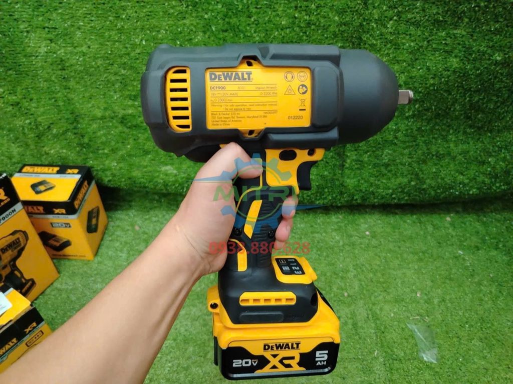 Máy Siết Bu Lông DeWalt DCF900N 20V Max Chính Hãng Có Sẵn Tại Minh Triết - hình ảnh sản phẩm thực tế 4