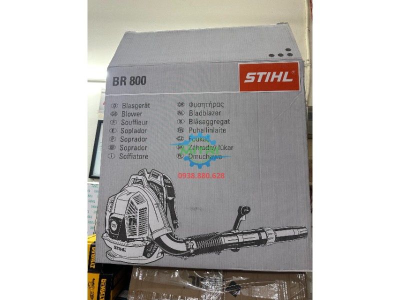 Máy Thổi Lá Đeo Lưng STIHL BR 800 Chính Hãng – Hàng Đóng Thùng Thực Tế Tại Minh Triết - hình ảnh sản phẩm thực tế 2