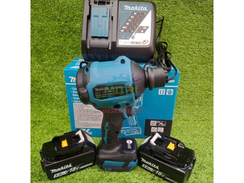 Máy thổi bụi dùng pin 18V Makita DAS180RTJ chính hãng – Bộ 2 pin 5.0Ah và 1 sạc - hình ảnh sản phẩm thực tế 9
