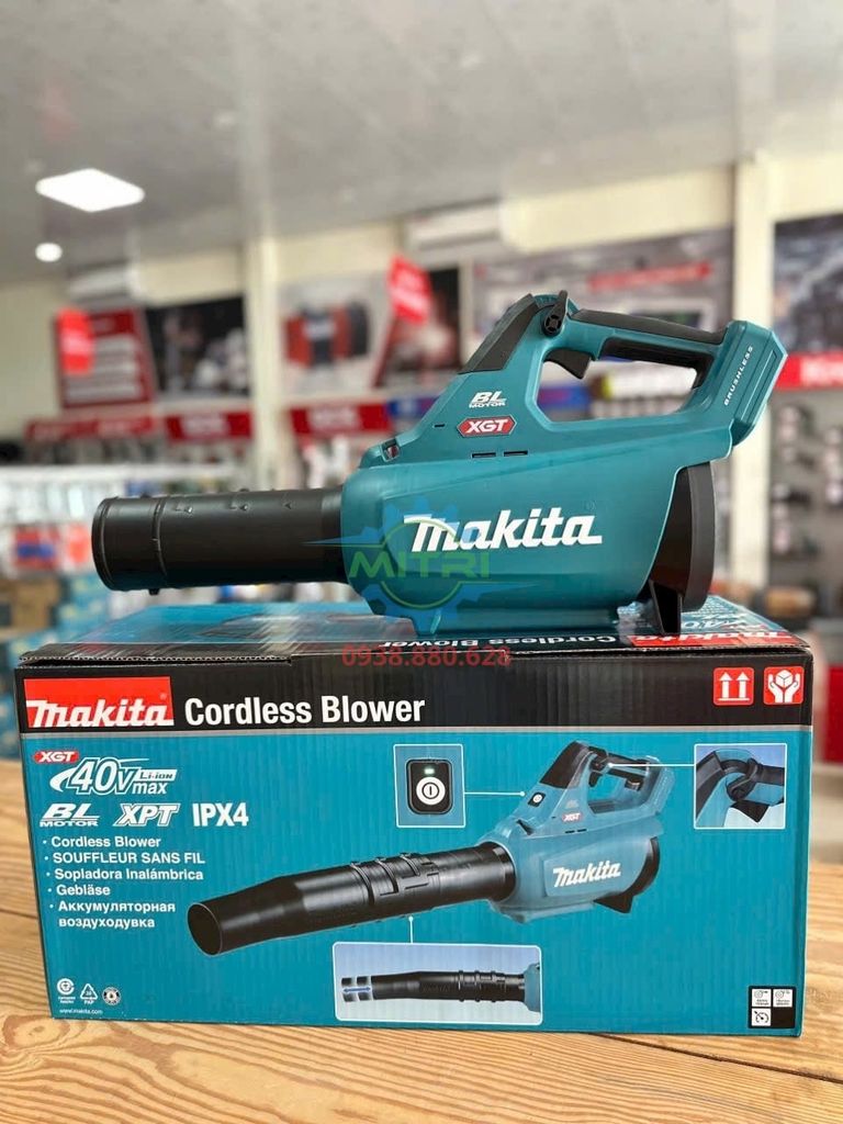 Máy Thổi Dùng Pin Makita UB001GZ (BL)(40V MAX) Chính Hãng Có Sẵn Tại Minh Triết Đang Giao Cho Công Ty Cơ Khí Dầu - hình ảnh sản phẩm thực tế 3