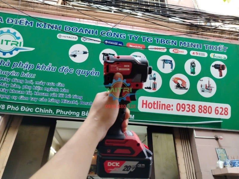 Máy Vặn Vít Động Lực DCK KDPL208 20V – 208N·m, Brushless, 3 Cấp Tốc Độ, Đầu 1/4 Inch, Chính hãng có sẵn tại Minh Triết - hình ảnh sản phẩm thực tế 1