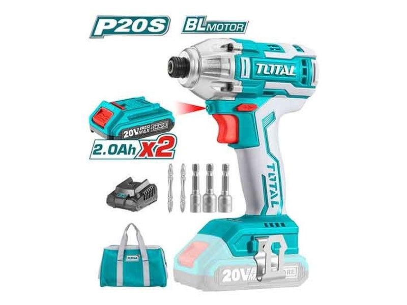 Máy Vặn Vít Dùng Pin 20V BL motor Total TIRLI2002 - hình ảnh sản phẩm thực tế 1