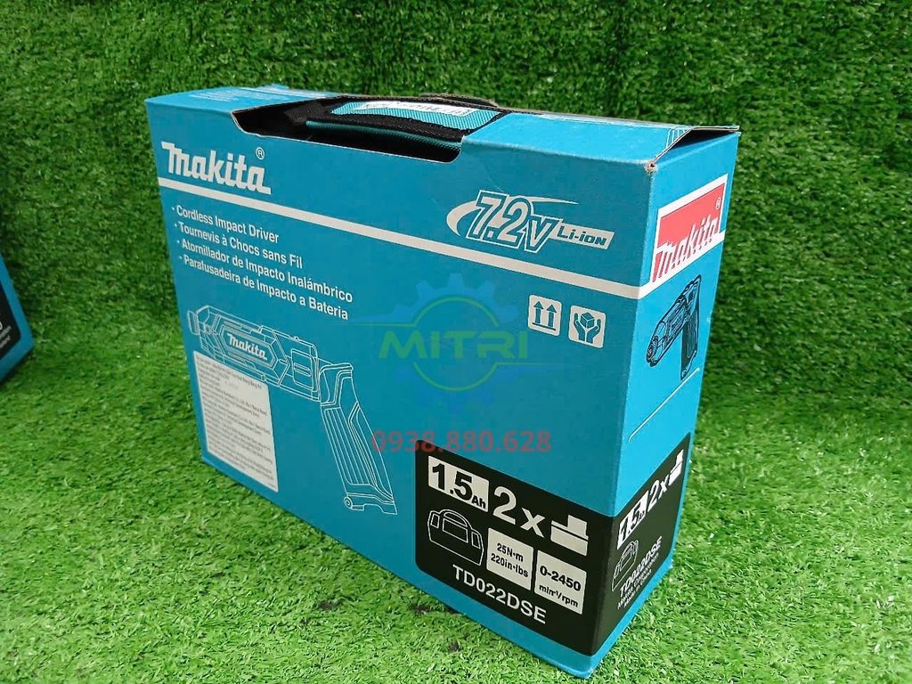 Máy Vặn Vít Pin Makita TD022DSE 7.2V | Minh Triết - hình ảnh sản phẩm thực tế 7