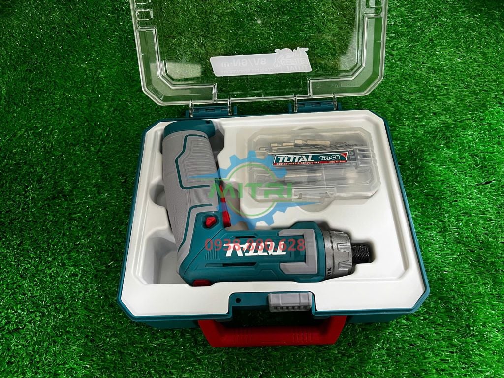 Máy vặn vít mini dùng pin 8V Total TSDLI08025 (không kèm sạc) - hình ảnh sản phẩm thực tế 6