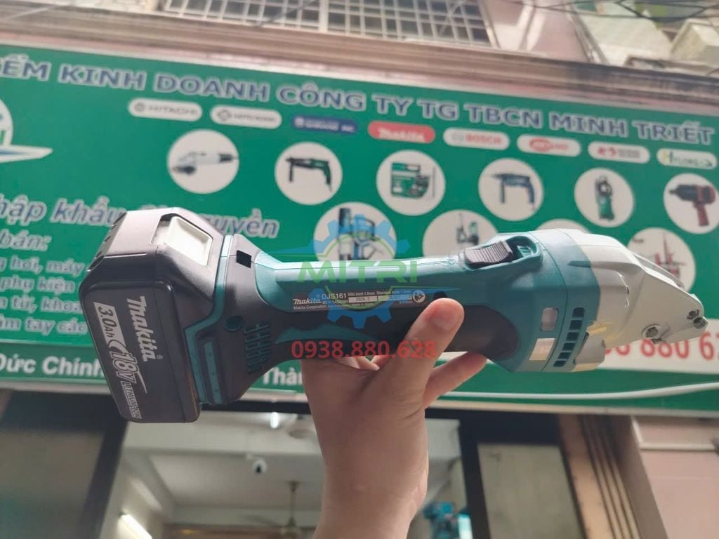 Máy Cắt Kim Loại Thẳng Dùng Pin Makita DJS161Z Chính Hãng Có Sẵn Tại Minh Triết - hình ảnh sản phẩm thực tế 1