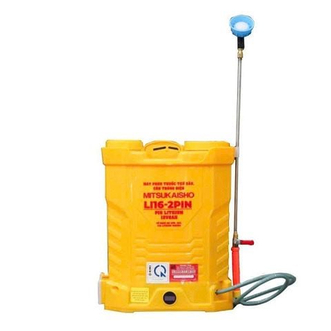Bình Xịt Điện MITSUKAISHO LI16 Pin Lithium 16L Chính Hãng