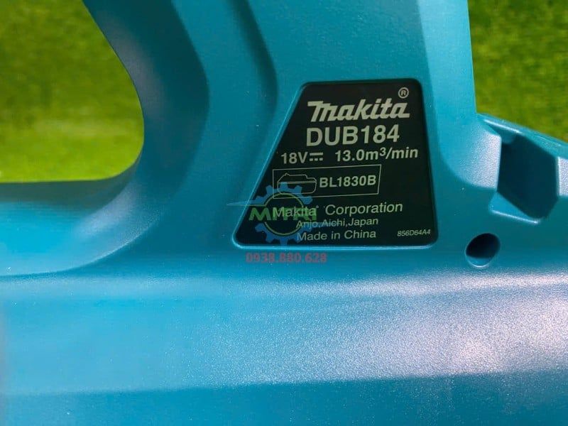 Máy Thổi Lá/Bụi Makita DUB184Z 18V – Combo 2 Pin 5.0Ah 1 Sạc - hình ảnh sản phẩm thực tế 6