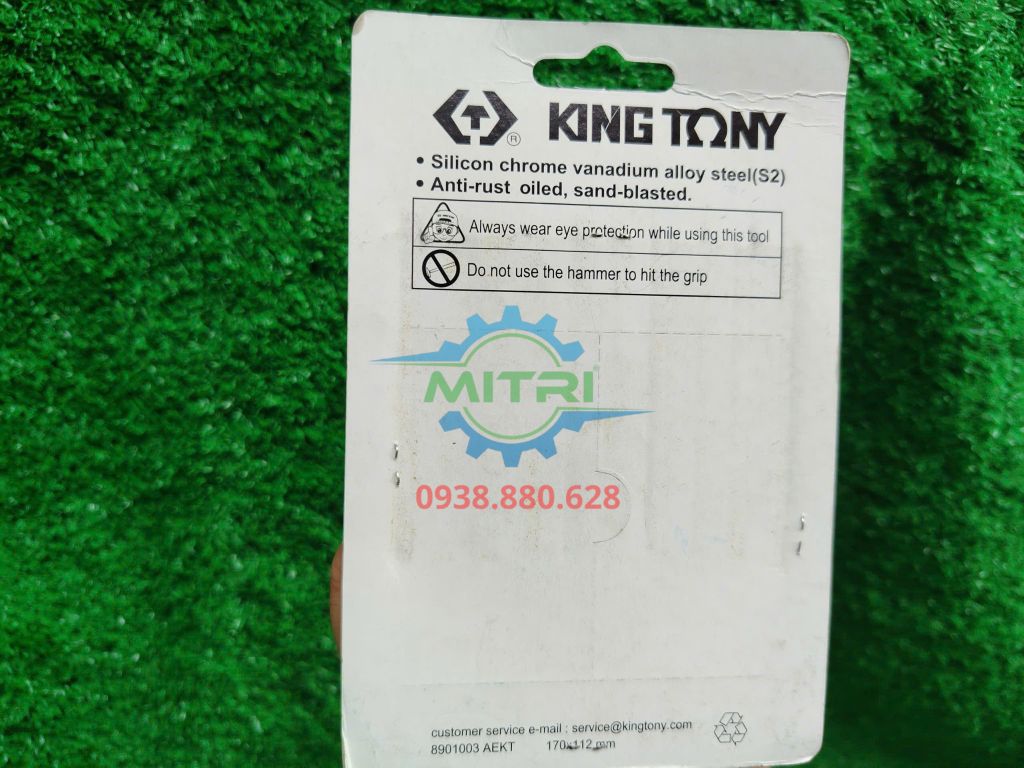 Mũi lục giác hoa thị có lỗ dài 110mm Kingtony 711140U - hình ảnh sản phẩm thực tế 3