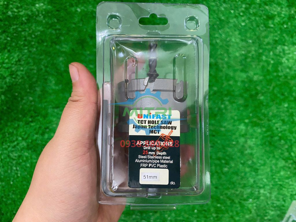 MCT-51 Mũi Khoét Hợp Kim Unifast Phi 51 - hình ảnh sản phẩm thực tế 2