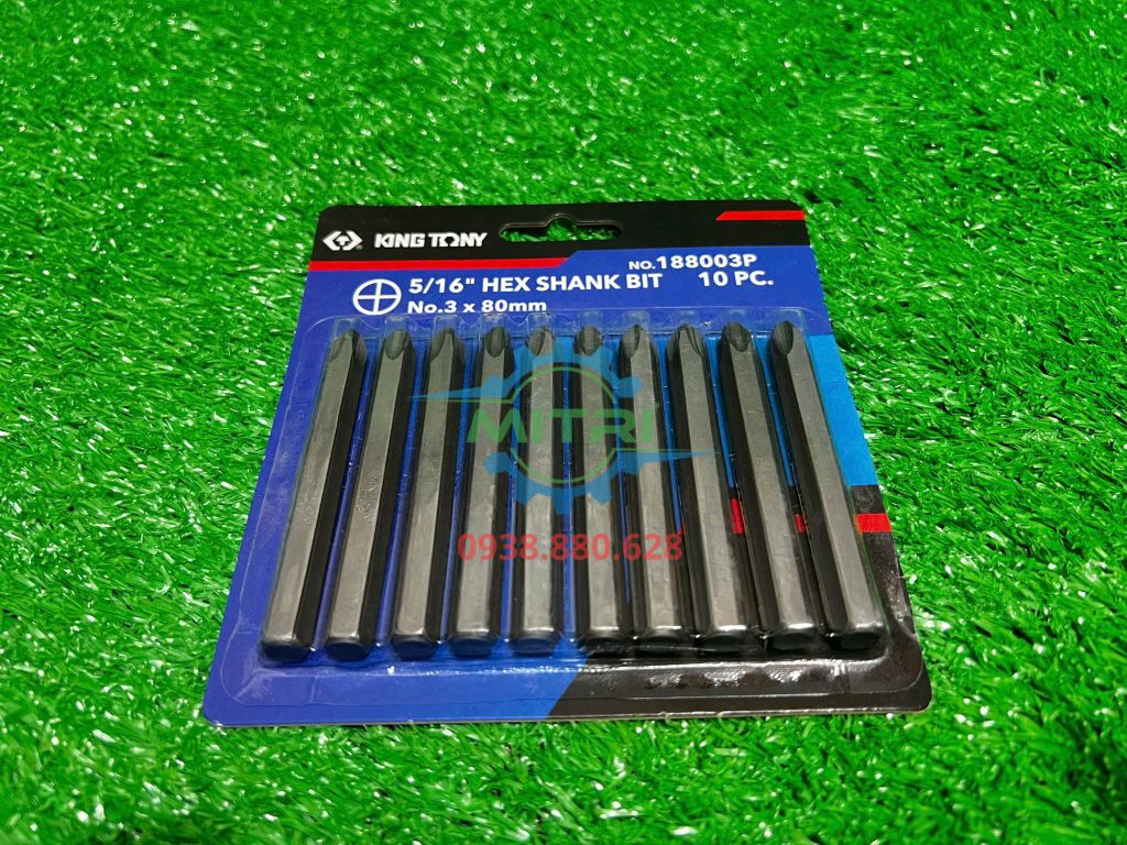 Mũi vít đóng bake dài PH3X80mm Kingtony 188003P - hình ảnh sản phẩm thực tế 2