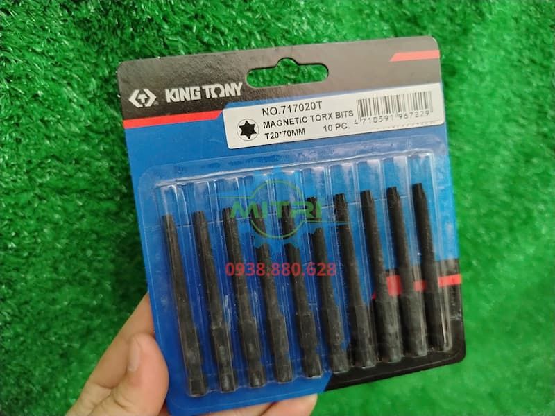 Mũi xiết vít bông T20 dài 70mm Kingtony 717020T - hình ảnh sản phẩm thực tế 3