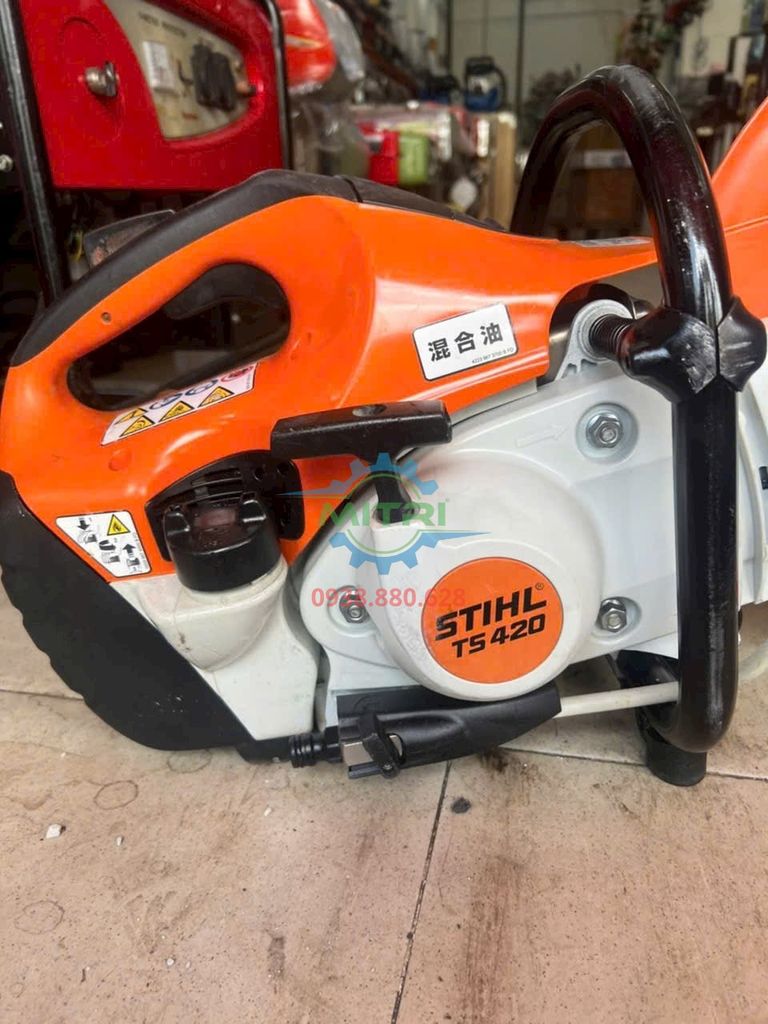 Máy Cắt Bê Tông STIHL TS420 Chính Hãng Có Sẵn Tại Minh Triết Đang Giao Cho Công Ty Cơ Khí Dầu Khí - hình ảnh sản phẩm thực tế 6