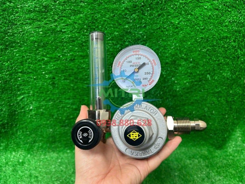 Đồng Hồ Argon Tanaka Venus F22AR Chính Hãng – Thiết Bị Điều Áp Khí Argon Cho Hàn TIG - hình ảnh sản phẩm thực tế 2