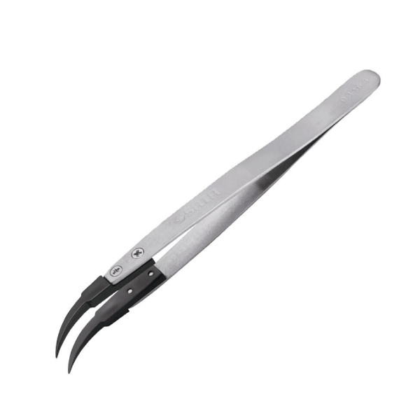 Nhíp Mũi Cong Nhọn Sata 03163 Chính Hãng - hình ảnh sản phẩm thực tế 1