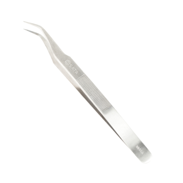 Nhíp SG Mũi Cong Nhọn Sata 03153 Chính Hãng - hình ảnh sản phẩm thực tế 1
