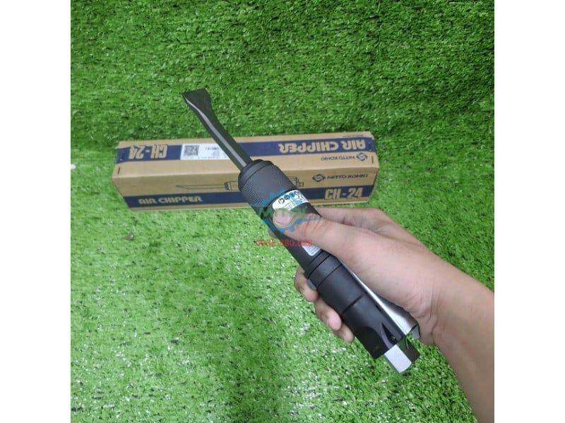 Máy Đục Gỉ Khí Nén CH-24 Nitto Kohki Nhật Bản – Air Chipper - hình ảnh sản phẩm thực tế 2