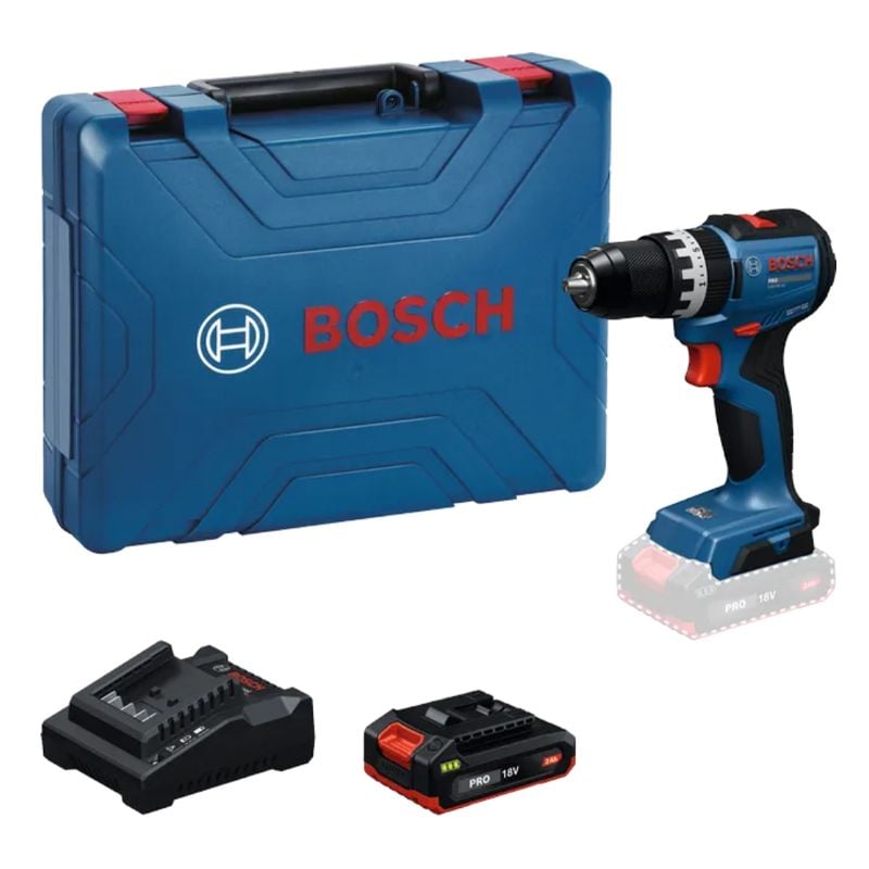 Máy Khoan Động Lực Pin Bosch GSB 18V-52 (1 Pin, 1 Sạc) 06019S01K5 - hình ảnh sản phẩm thực tế 2
